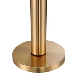 Possini Euro Design Boulevard Modern Glam Luxury 64 1/2" Tall Standing Floor Lamp Column Warm Gold Metal Living Room Bedroom House Reading Office -Possini Euro Design GUEST 0541dcd5 26c1 428f 9be3 8e0fe15d4606