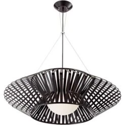 Possini Euro Design Planet Black Large Pendant Light 31 1/2" Wide Mid Century Modern White Glass For Dining Room House Foyer Kitchen Island Entryway -Possini Euro Design GUEST 06d7d210 9fe9 417c a2aa 8e156d290fe3
