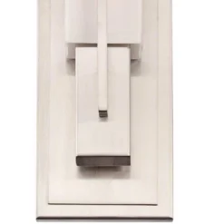 Possini Euro Design Midtown Modern Wall Light Sconce Satin Nickel 4 1/2" Fixture White Glass For Bedroom Bathroom Vanity Reading Living Room Hallway -Possini Euro Design GUEST 0aed9b9d 5ea9 4739 91af a593f0e4b79e