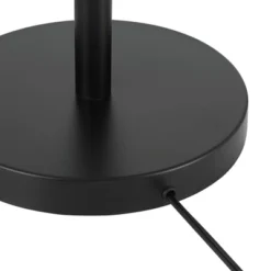 Possini Euro Design Ballard Modern 72" Tall Standing Floor Lamp Skinny Tree Torchiere With Side Lights Dimmable Black Metal Living Room Bedroom House -Possini Euro Design GUEST 0c219d21 b8a7 46c5 98b8 1ee81c7543ec