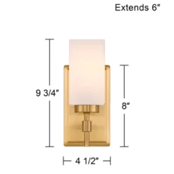 Possini Euro Design Possini Euro Salo 9 3/4" High Gold Wall Sconce 12 Possini Euro Design Possini Euro Salo 9 3/4" High Gold Wall Sconce -Possini Euro Design GUEST 0c58fd62 48cc 468c 844b 5b9207324bfd