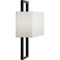 Possini Euro Design Modena Modern Art Deco Wall Light Sconce Black Hardwire 9 1/2" Fixture Silvery Faux Silk Shade For Bedroom Bathroom Vanity Reading 16 Possini Euro Design Modena Modern Art Deco Wall Light Sconce Black Hardwire 9 1/2" Fixture Silvery Faux Silk Shade For Bedroom Bathroom Vanity Reading -Possini Euro Design GUEST 0fe62b02 df97 49bd af7f 2aa354f45159
