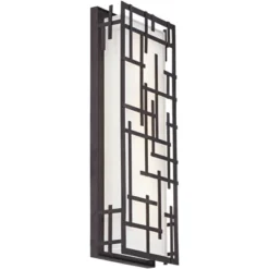 Possini Euro Design Outdoor Wall Light Fixture Bronze LED 16 1/4" High White Cased Glass For Exterior Barn Deck House Porch Yard Patio Outside Garage 14 Possini Euro Design Outdoor Wall Light Fixture Bronze LED 16 1/4" High White Cased Glass For Exterior Barn Deck House Porch Yard Patio Outside Garage -Possini Euro Design GUEST 114aaf1d 41da 48cf 9c7d 36e5fdee7ffa