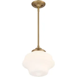Possini Euro Design Soft Gold Mini Pendant Light 11" Wide Modern Schoolhouse Opal Glass Shade For Dining Living Room House Island 12 Possini Euro Design Soft Gold Mini Pendant Light 11" Wide Modern Schoolhouse Opal Glass Shade For Dining Living Room House Island -Possini Euro Design GUEST 1180e4fc dd47 43ef 8dcd e82441a0af61