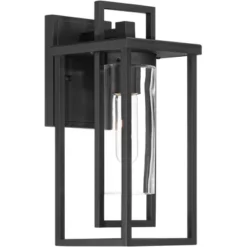 Possini Euro Design Raynor 13 1/2" High Modern Outdoor Wall Barn Light Fixture Mount Porch House Weatherproof Sand Black Aluminum Clear Glass Shade 15 Possini Euro Design Raynor 13 1/2" High Modern Outdoor Wall Barn Light Fixture Mount Porch House Weatherproof Sand Black Aluminum Clear Glass Shade -Possini Euro Design GUEST 13da2846 7b42 404b 8204 c69e6ba71e54