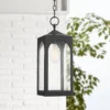 Possini Euro Design Modern Outdoor Hanging Light Fixture Matte Black Steel 19" Clear Seedy Glass Panels For Exterior House Porch 2 Possini Euro Design Modern Outdoor Hanging Light Fixture Matte Black Steel 19" Clear Seedy Glass Panels For Exterior House Porch -Possini Euro Design GUEST 146175d2 8964 4abb a9b1 8e364afe8359