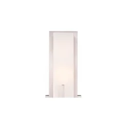 Possini Euro Design Midtown Modern Wall Light Sconce Satin Nickel 4 1/2" Fixture White Glass For Bedroom Bathroom Vanity Reading Living Room Hallway -Possini Euro Design GUEST 18b66272 2ff7 4ce4 9409 dabcde27961b