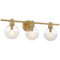 Possini Euro Design Possini Euro Leggio 27" Wide Warm Brass 3-Light Bath Light 13 Possini Euro Design Possini Euro Leggio 27" Wide Warm Brass 3-Light Bath Light -Possini Euro Design GUEST 1afcec74 efbb 453a ab3b 6cd8333f9fa6