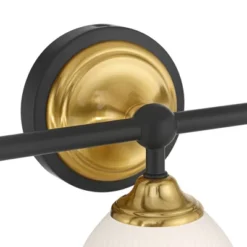 Possini Euro Design Possini Euro Zaragoza 23" Wide Gold And Black 3-Light Bath Light 17 Possini Euro Design Possini Euro Zaragoza 23" Wide Gold And Black 3-Light Bath Light -Possini Euro Design GUEST 23dc8fcd 5c23 44cb a85e a6414938569c