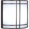 Possini Euro Design Possini Euro 11" Wide Textured Slate Frame White Acrylic Wall Sconce -Possini Euro Design GUEST 2681b567 1dbd 46c6 96d6 e9c1dc3a3f5b