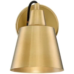 Possini Euro Design Capetown Modern Wall Light Sconce Warm Brass Hardwire 5 3/4" Fixture Up Down Swivel For Bedroom Reading Living Room Hallway House -Possini Euro Design GUEST 2998158b 4ce2 4e1c 844c ada0c5d1daa6