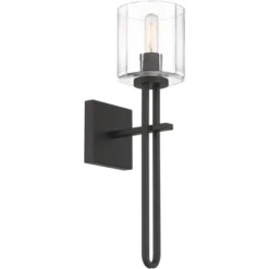 Possini Euro Design Possini Euro Katrina 17 1/2" High Black Wall Sconce 15 Possini Euro Design Possini Euro Katrina 17 1/2" High Black Wall Sconce -Possini Euro Design GUEST 2a2295bb f3b4 47c0 a326 8487f0a6968e 1