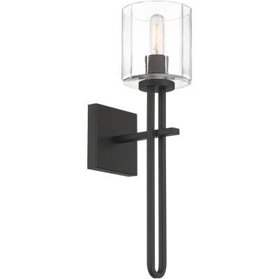 Possini Euro Design Possini Euro Katrina 17 1/2" High Black Wall Sconce 8 Possini Euro Design Possini Euro Katrina 17 1/2" High Black Wall Sconce - Image 6