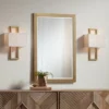Possini Euro Design Modena Modern Wall Light Sconces Set Of 2 French Brass Hardwire 9 1/2" Fixture Off White Faux Silk Shade For Bedroom Bathroom Home 1 Possini Euro Design Modena Modern Wall Light Sconces Set Of 2 French Brass Hardwire 9 1/2" Fixture Off White Faux Silk Shade For Bedroom Bathroom Home -Possini Euro Design GUEST 2e3b3e61 d73d 4bdd 8e44 e8865c3e438e