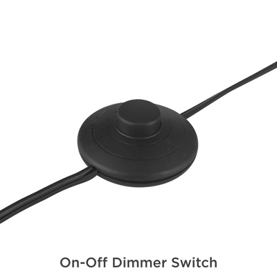 Possini Euro Design Flute Mid Century Modern 64" Tall Floor Lamp With Smart Socket Satin Black Nickel White Shade For Living Room House 7 Possini Euro Design Flute Mid Century Modern 64" Tall Floor Lamp With Smart Socket Satin Black Nickel White Shade For Living Room House - Image 5