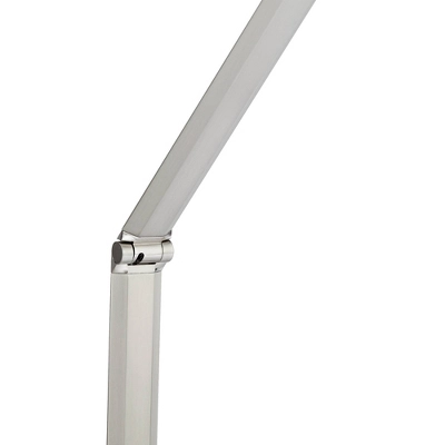 Possini Euro Design Kobie Modern 50" Tall Standing Floor Lamp Task LED Dimmable Silver Metal Satin Nickel Finish Living Room Bedroom 7 Possini Euro Design Kobie Modern 50" Tall Standing Floor Lamp Task LED Dimmable Silver Metal Satin Nickel Finish Living Room Bedroom - Image 5