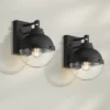 Possini Euro Design Possini Euro Sargasso 11" Sand Black Wall Sconce Set Of 2 -Possini Euro Design GUEST 31a19393 e9f8 4186 9467 65f3a461757e