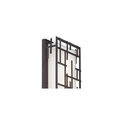 Possini Euro Design Outdoor Wall Light Fixture Bronze LED 16 1/4" High White Cased Glass For Exterior Barn Deck House Porch Yard Patio Outside Garage 9 Possini Euro Design Outdoor Wall Light Fixture Bronze LED 16 1/4" High White Cased Glass For Exterior Barn Deck House Porch Yard Patio Outside Garage - Image 7