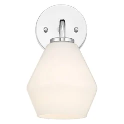 Possini Euro Design Possini Euro Grace 10 3/4" High Chrome Wall Sconce -Possini Euro Design GUEST 353331a8 a425 47b0 b849 0613ad449f3e