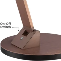 Possini Euro Design Magnum Modern Desk Lamp 36" Tall French Bronze Brown Metal LED Adjustable For Bedroom Living Room Bedside Nightstand Office House -Possini Euro Design GUEST 3685df78 1945 4bcd a5b2 b6878e1ed99b