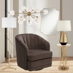 Possini Euro Design Spheres Antique Brass Chandelier 30" Wide Mid Century Modern Sputnik Glass Shade 15-Light Fixture For Dining Room Kitchen Island 16 Possini Euro Design Spheres Antique Brass Chandelier 30" Wide Mid Century Modern Sputnik Glass Shade 15-Light Fixture For Dining Room Kitchen Island -Possini Euro Design GUEST 372a49d3 a592 44b3 885d c5ae57a718c8