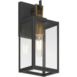 Possini Euro Design Possini Euro Trystin 13" High Black And Brass Outdoor Wall Light 16 Possini Euro Design Possini Euro Trystin 13" High Black And Brass Outdoor Wall Light -Possini Euro Design GUEST 3847a4d3 06b8 4eef 86ed 41c17f63a3bc