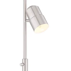 Possini Euro Design Nuovo Modern Tree Floor Lamp 70" Tall Brushed Nickel 3 Light Adjustable Heads For Living Room Reading Bedroom Office House Home -Possini Euro Design GUEST 39c04de6 c484 48f0 812e 6c60501f255f
