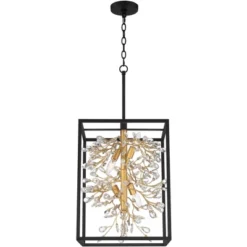 Possini Euro Design Carrine Black Gold Pendant Chandelier 15 1/4" Wide Modern Clear Crystal 4-Light Fixture For Dining Room House Foyer Kitchen Island 16 Possini Euro Design Carrine Black Gold Pendant Chandelier 15 1/4" Wide Modern Clear Crystal 4-Light Fixture For Dining Room House Foyer Kitchen Island -Possini Euro Design GUEST 3d7ccd46 1e49 4ab2 9281 fad285d969f5
