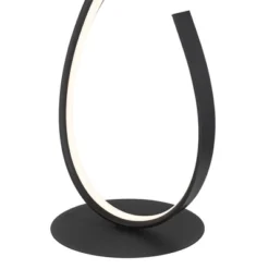 Possini Euro Design Avante Modern 56 1/2" Tall Standing Floor Lamp Ribbon LED Foot Switch Matte Black Finish Living Room Bedroom House Reading Office -Possini Euro Design GUEST 3f953668 7b09 4dc4 9b6b e3d08e6a7a36