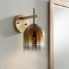 Possini Euro Design Possini Euro Freya 11 1/2" High Gradient Gold Wall Sconce 2 Possini Euro Design Possini Euro Freya 11 1/2" High Gradient Gold Wall Sconce -Possini Euro Design GUEST 3fd8c1af d9e2 4180 897f 5584be239a24