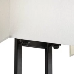 Possini Euro Design Modena Modern Art Deco Wall Light Sconce Black Hardwire 9 1/2" Fixture Silvery Faux Silk Shade For Bedroom Bathroom Vanity Reading 13 Possini Euro Design Modena Modern Art Deco Wall Light Sconce Black Hardwire 9 1/2" Fixture Silvery Faux Silk Shade For Bedroom Bathroom Vanity Reading -Possini Euro Design GUEST 3ff1c9ca 0696 42aa b6ac cee161322fad