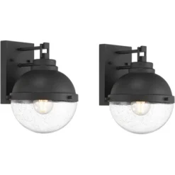 Possini Euro Design Possini Euro Sargasso 11" Black Marine Outdoor Wall Light Set Of 2 19 Possini Euro Design Possini Euro Sargasso 11" Black Marine Outdoor Wall Light Set Of 2 -Possini Euro Design GUEST 41e95a0e 152d 4e60 854f 8dbe219c6881