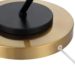 Possini Euro Design Tarrah Mid Century Modern 63" Tall Chairside Arc Floor Lamp Gold Black Metal Clear Glass Shade For Living Room House 14 Possini Euro Design Tarrah Mid Century Modern 63" Tall Chairside Arc Floor Lamp Gold Black Metal Clear Glass Shade For Living Room House -Possini Euro Design GUEST 441dc8a5 e7ca 4398 81a5 cbe22148ad8b