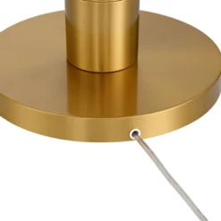 Possini Euro Design Granview Mid Century Modern 66" Tall Standing Floor Lamp With Glass Table USB Port Gold Metal Warm Brass Finish Living Room -Possini Euro Design GUEST 4571f90b 19fd 4877 8fdc 4cc6e646919a