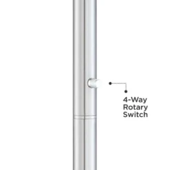 Possini Euro Design Meridian Modern 72" Tall Floor Lamp Brushed Nickel Metal Light Blaster LED Black Drum Shade For Living Room Bedroom 11 Possini Euro Design Meridian Modern 72" Tall Floor Lamp Brushed Nickel Metal Light Blaster LED Black Drum Shade For Living Room Bedroom -Possini Euro Design GUEST 465f8bb1 ec3f 424a 8342 9373e497fc28