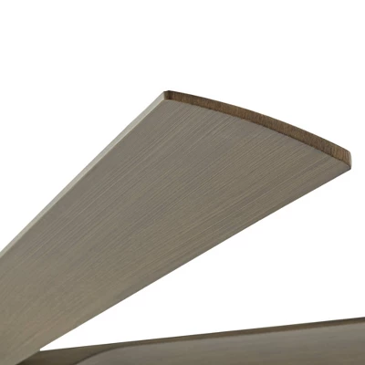 70" Possini Euro Design Modern Indoor Outdoor Ceiling Fan With Light LED Dimmable Remote Brushed Nickel Light Wood Damp Rated Patio Porch 9 70" Possini Euro Design Modern Indoor Outdoor Ceiling Fan With Light LED Dimmable Remote Brushed Nickel Light Wood Damp Rated Patio Porch - Image 7