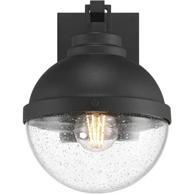 Possini Euro Design Possini Euro Sargasso 11" Sand Black Marine Grade Outdoor Wall Light 6 Possini Euro Design Possini Euro Sargasso 11" Sand Black Marine Grade Outdoor Wall Light - Image 4