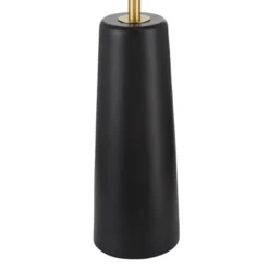 Possini Euro Design Bamba Modern 61 3/4" Tall Standing Floor Lamp Skinny Gold Black Metal Brass Finish Living Room Bedroom House Reading Office -Possini Euro Design GUEST 503b3248 6ea5 47d5 bcab a55e3f07a4ad