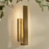 Possini Euro Design Possini Euro Cascadia 18"H Brass Piastra Glass LED Outdoor Wall Light -Possini Euro Design GUEST 51f20ade c302 44a5 af27 7a5e27ba1cfe