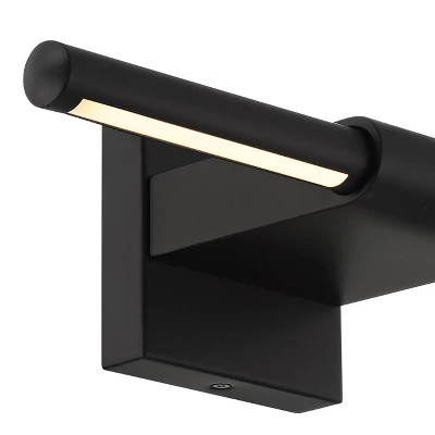 Possini Euro Design Possini Euro Anthony 17" Wide Black LED Picture Light 4 Possini Euro Design Possini Euro Anthony 17" Wide Black LED Picture Light - Image 2