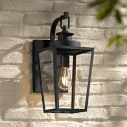 Possini Euro Design Ackerly Modern Outdoor Wall Light Fixture Textured Black 17 1/4" Clear Glass For Post Exterior Barn Deck House Porch Yard Patio 14 Possini Euro Design Ackerly Modern Outdoor Wall Light Fixture Textured Black 17 1/4" Clear Glass For Post Exterior Barn Deck House Porch Yard Patio -Possini Euro Design GUEST 540f7a5d 5d74 470c be1d 0e59a38ecbbd