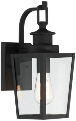 Possini Euro Design Ackerly Modern Outdoor Wall Light Fixtures Set Of 2 Textured Black Lantern Frame 14" Clear Glass For Post Exterior 14 Possini Euro Design Ackerly Modern Outdoor Wall Light Fixtures Set Of 2 Textured Black Lantern Frame 14" Clear Glass For Post Exterior -Possini Euro Design GUEST 54b66aaf 16d8 4282 a315 285457692018