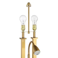 Possini Euro Design Possini Euro Deacon Brass Gooseneck Lamps With USB Port And Outlet Set Of 2 12 Possini Euro Design Possini Euro Deacon Brass Gooseneck Lamps With USB Port And Outlet Set Of 2 -Possini Euro Design GUEST 561c0ff3 d28a 43f7 af3c d38d1fa22f72