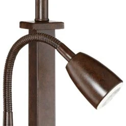 Possini Euro Design Possini Euro Deacon Bronze Gooseneck Lamps With USB And Outlet Set Of 2 -Possini Euro Design GUEST 56bb239e 6aa2 40e4 8343 4fdc6d0484c8