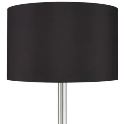 Possini Euro Design Meridian Modern 72" Tall Floor Lamp Brushed Nickel Metal Light Blaster LED Black Drum Shade For Living Room Bedroom 8 Possini Euro Design Meridian Modern 72" Tall Floor Lamp Brushed Nickel Metal Light Blaster LED Black Drum Shade For Living Room Bedroom -Possini Euro Design GUEST 5a0778e2 33f3 4fbf b22e 54dfeec84763