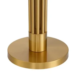 Possini Euro Design Granview Mid Century Modern 66" Tall Standing Floor Lamp With Glass Table USB Port Gold Metal Warm Brass Finish Living Room -Possini Euro Design GUEST 60b6fb85 68da 4b7c 81c5 8a59dcb29c6b