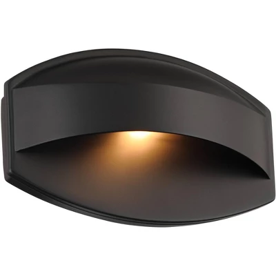 Possini Euro Design Xane 7" High Mid Century Modern Outdoor Wall Light Fixture Mount Porch House Exterior Weatherproof Matte Black Finish Metal 8 Possini Euro Design Xane 7" High Mid Century Modern Outdoor Wall Light Fixture Mount Porch House Exterior Weatherproof Matte Black Finish Metal - Image 6