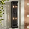 Possini Euro Design Modern Industrial Outdoor Wall Light Fixture Cool Black Windowpane Frame 30" For Post Exterior Barn Deck House 2 Possini Euro Design Modern Industrial Outdoor Wall Light Fixture Cool Black Windowpane Frame 30" For Post Exterior Barn Deck House -Possini Euro Design GUEST 615375c3 4549 43f2 bcd8 9ec305241c6f