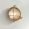 Possini Euro Design Possini Euro Anjali 10" High Brass Bulkhead Wall Sconce 2 Possini Euro Design Possini Euro Anjali 10" High Brass Bulkhead Wall Sconce -Possini Euro Design GUEST 6431884f 9956 4351 86a7 20d32d323ea2