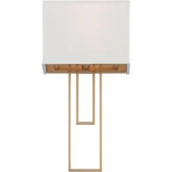 Possini Euro Design Possini Euro Siobhan 16" High Gold And White Wall Sconce 15 Possini Euro Design Possini Euro Siobhan 16" High Gold And White Wall Sconce -Possini Euro Design GUEST 6937545b 2c01 4c06 9bf5 0ece3dd87622